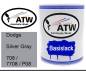 Preview: Dodge, Silver Gray, 708 / 7708 / P08: 1L Lackdose, von ATW Autoteile West.